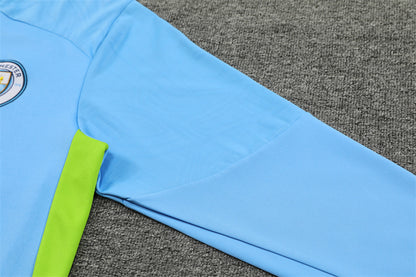 Buzo Completo Manchester City Celeste Verde