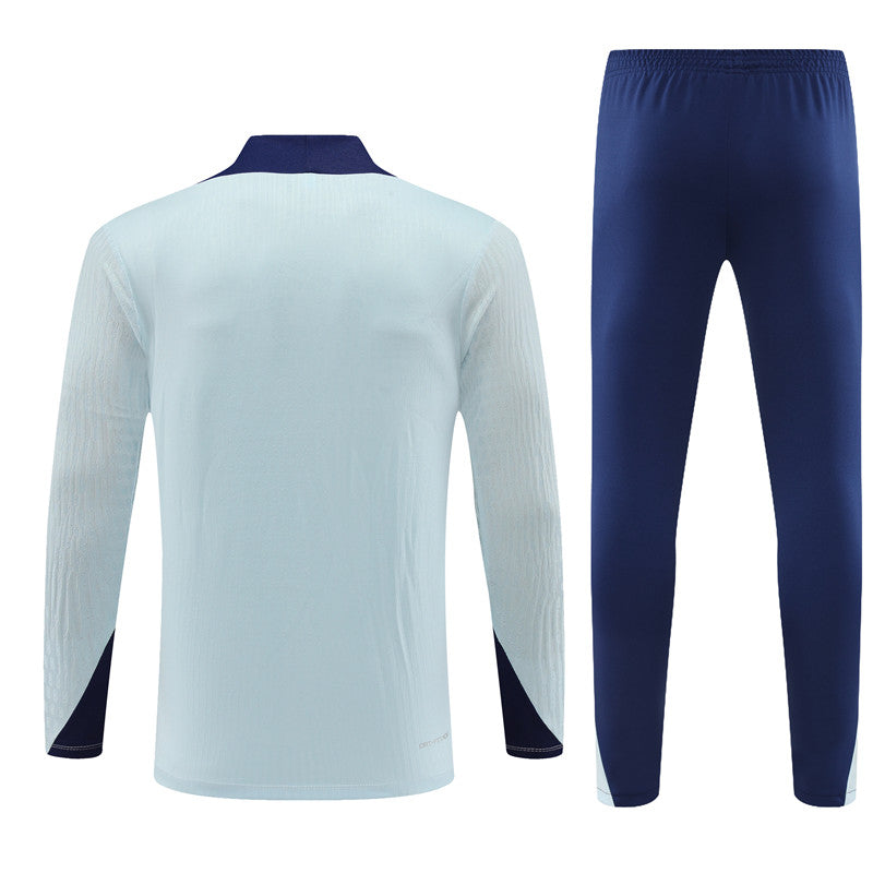 Buzo Completo Francia Blanco Azul