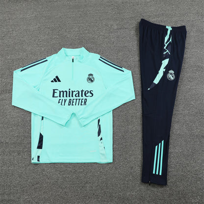 Buzo Completo Real Madrid Celeste con Cierre