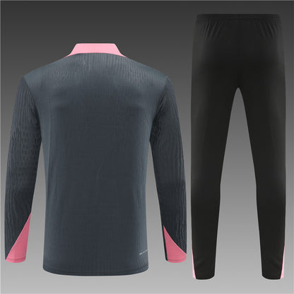 Buzo Completo PSG Gris Rosado