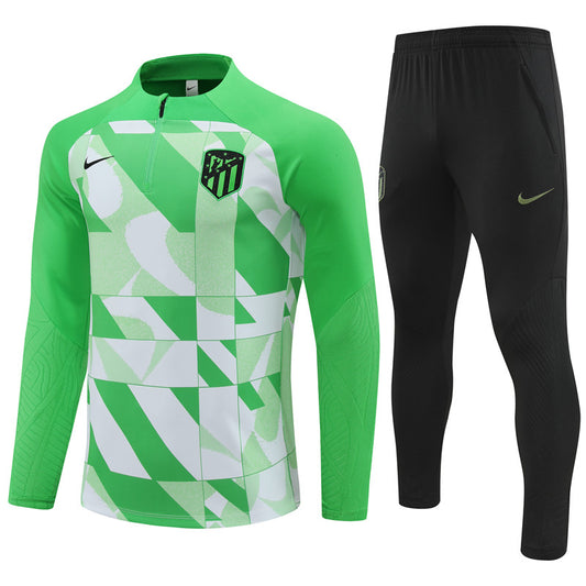 Buzo Completo Atlético de Madrid Verde Blanco