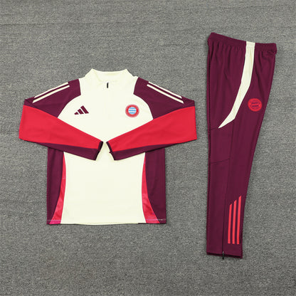 Buzo Completo Bayern Munich Blanco Burdeo