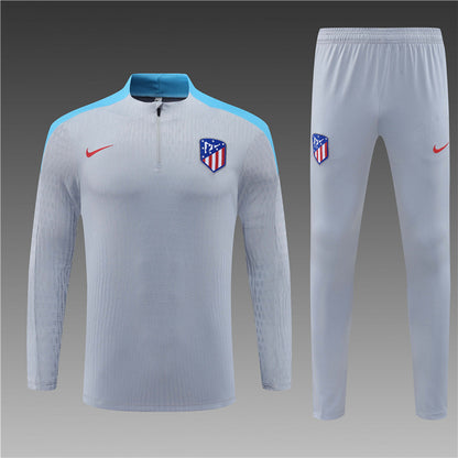Buzo Completo Atlético de Madrid Gris Claro