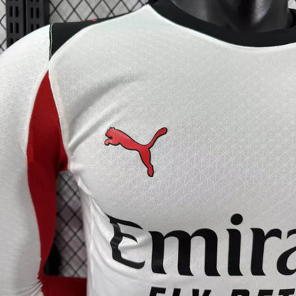 AC Milan Visita Manga Larga 2025/26 Versión Jugador
