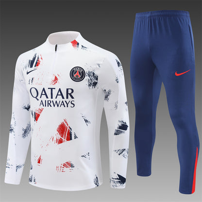 Buzo Completo PSG Diseño Blanco