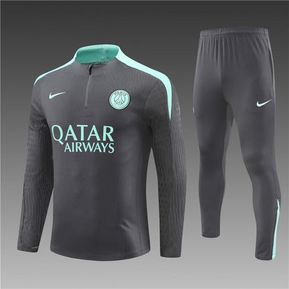 Buzo Completo PSG Gris Celeste