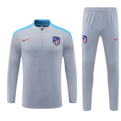 Buzo Completo Atlético de Madrid Gris Claro