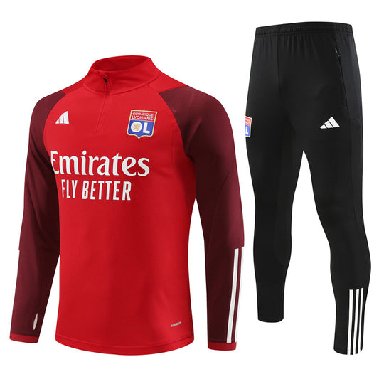 Buzo Completo Olympique De Lyon Rojo 2024/25
