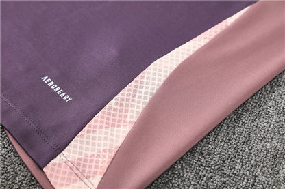 Buzo Completo con Cierre Arsenal Morado Rosado