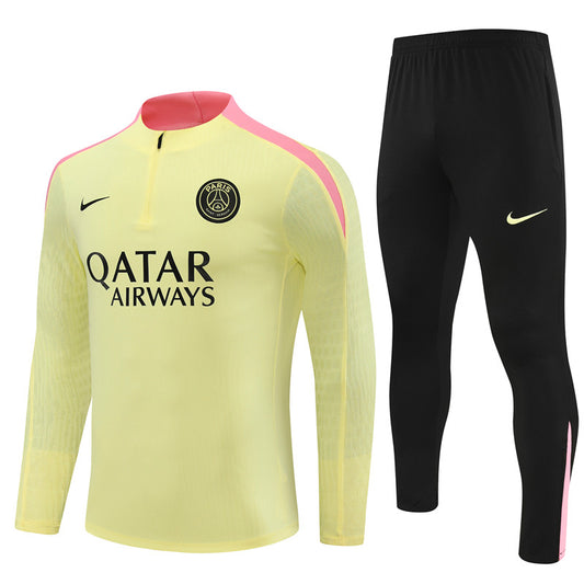 Buzo Completo PSG Crema Rosado