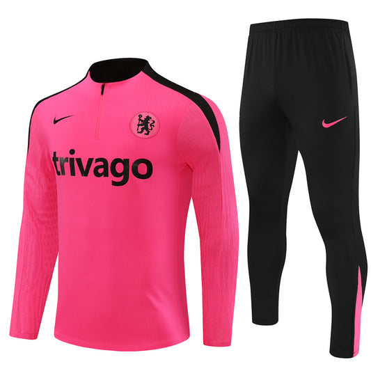 Buzo Completo Chelsea Rosado