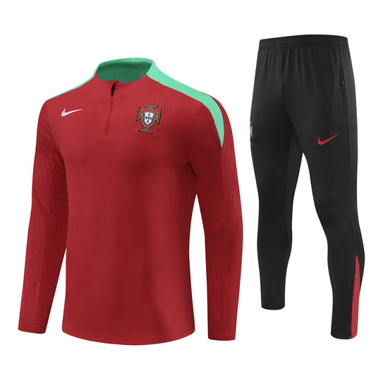 Buzo Completo Portugal Rojo Negro