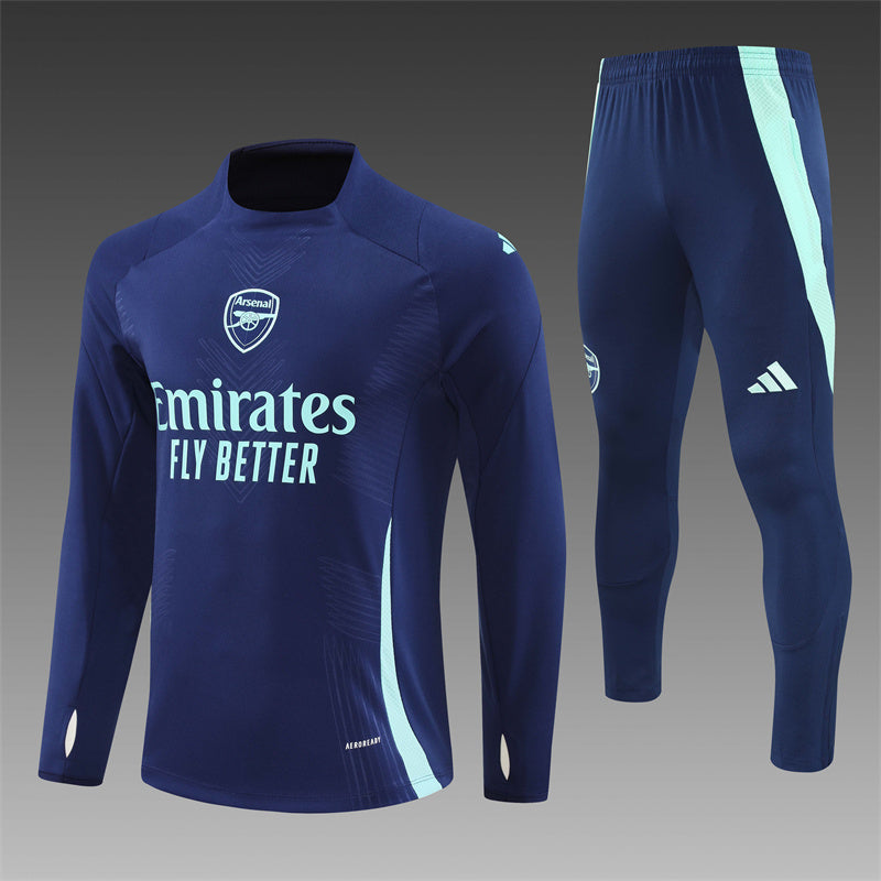 Buzo Completo Arsenal Azul Completo
