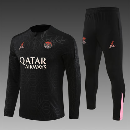 Buzo Completo PSG Diseño Negro