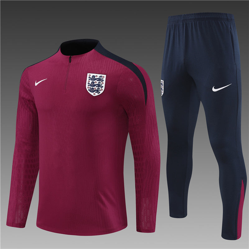 Buzo Completo Inglaterra Burdeo