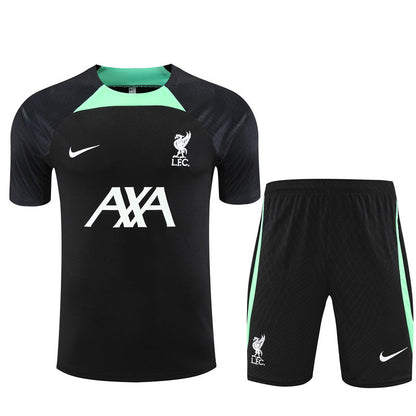 Liverpool Entrenamiento Kit Adulto Negro Verde 2023/24