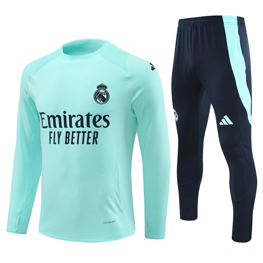 Buzo Completo Real Madrid Celeste