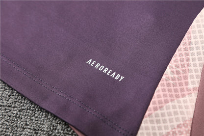 Buzo Completo con Cierre Arsenal Morado Rosado