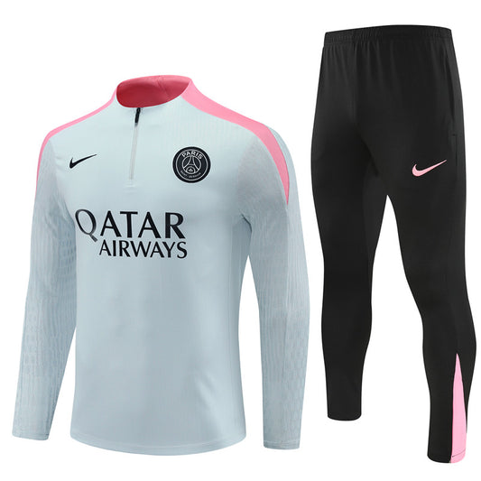 Buzo Completo PSG Blanco Rosado