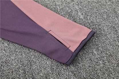 Buzo Completo con Cierre Arsenal Morado Rosado