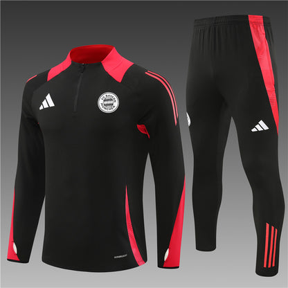 Buzo Completo Bayern Munich Negro Rosado