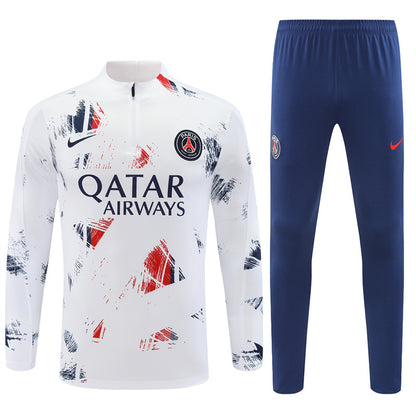 Buzo Completo PSG Diseño Blanco