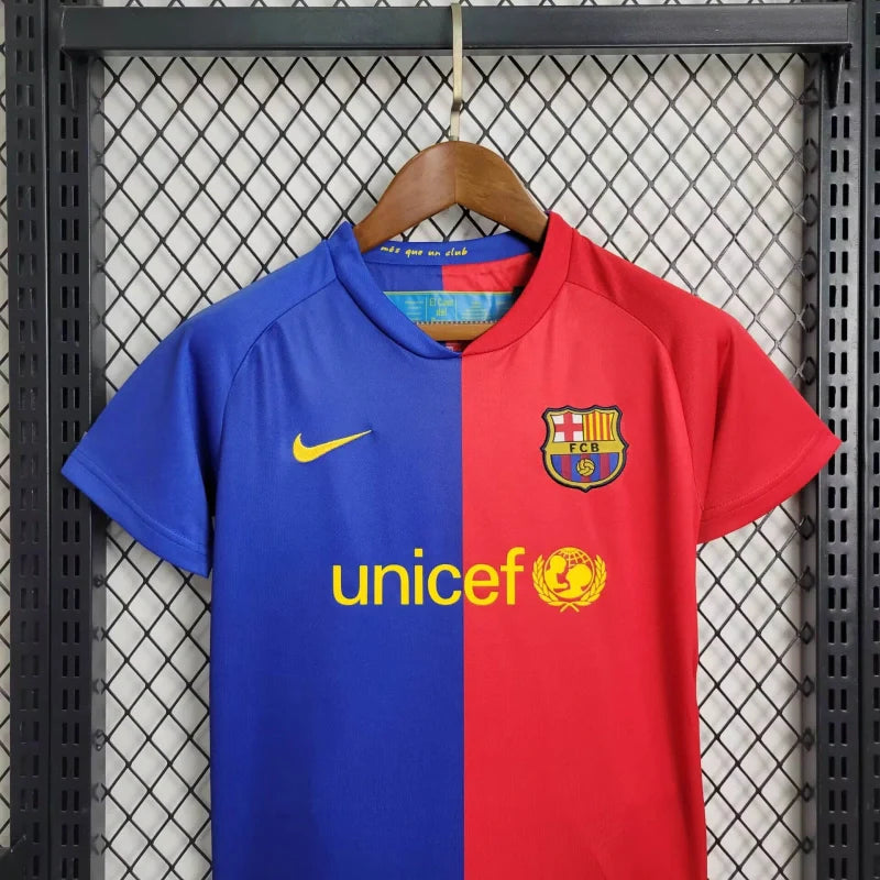 Barcelona Retro Kit Niños Local 2008/09