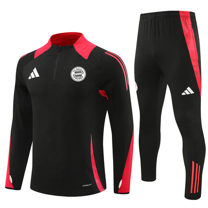 Buzo Completo Bayern Munich Negro Rosado