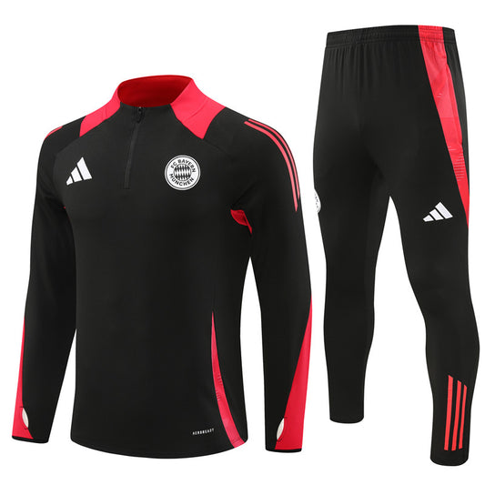 Buzo Completo Bayern Munich Negro Rosado