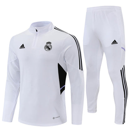 Buzo Completo Real Madrid Blanco Completo