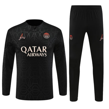 Buzo Completo PSG Diseño Negro