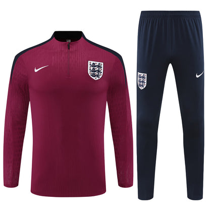 Buzo Completo Inglaterra Burdeo
