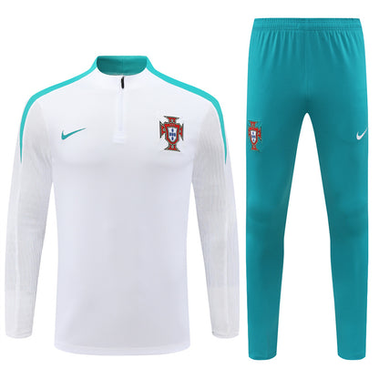 Buzo Completo Portugal Blanco Celeste
