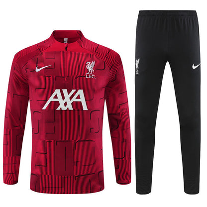 Buzo Completo Liverpool Diseño Rojo 2023/24