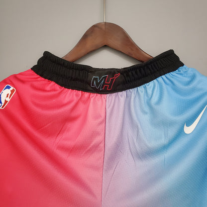 Miami Heat "City Edition" Shorts Gradiente