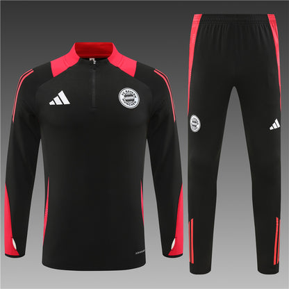 Buzo Completo Bayern Munich Negro Rosado