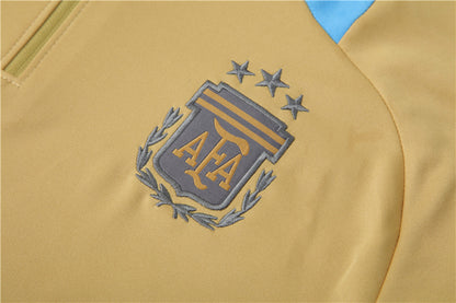 Buzo Completo Argentina Dorado