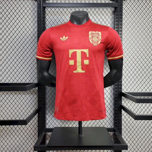 Bayern Munich "125 Aniversario Red Color" 2024/25 Versión Jugador