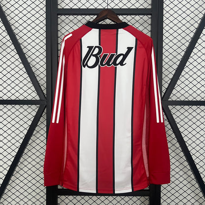 River Plate Visita Retro Manga Larga 2003/04 Versión Fan