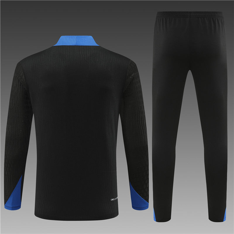 Buzo Completo Inter de Milán Negro Azul