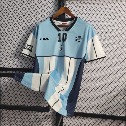 Argentina Retro Conmemorativa Maradona 2001 Versión Fan