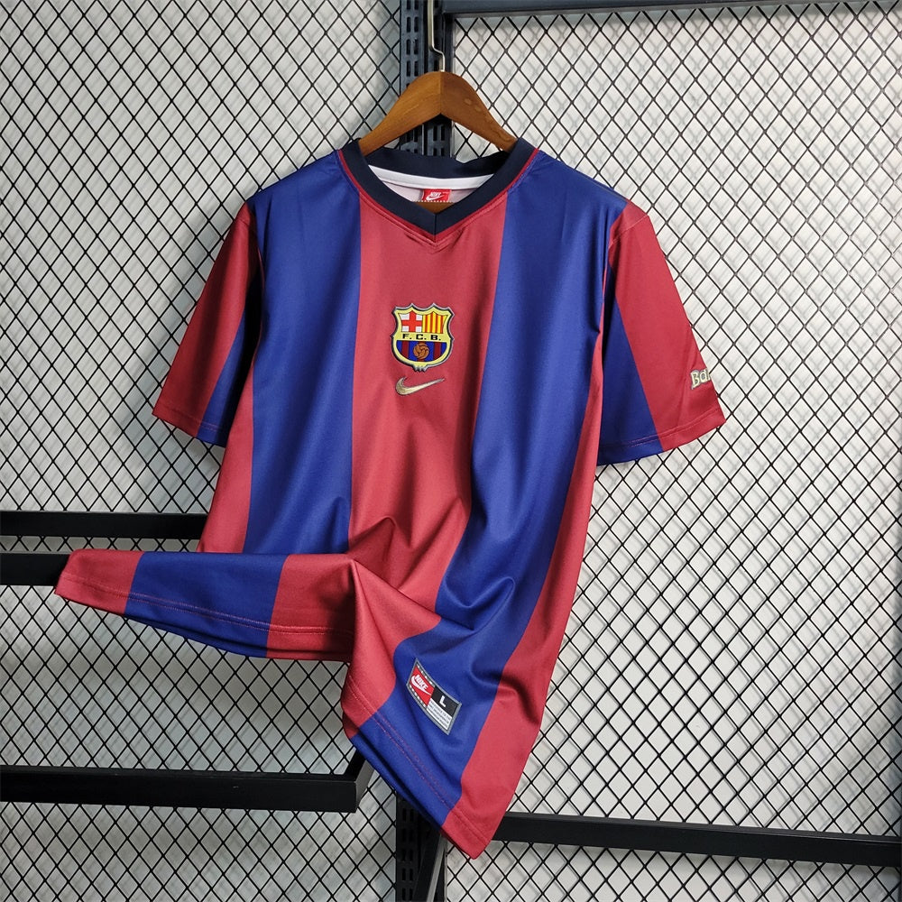 FC Barcelona Local Retro 1998/99 Versión Fan