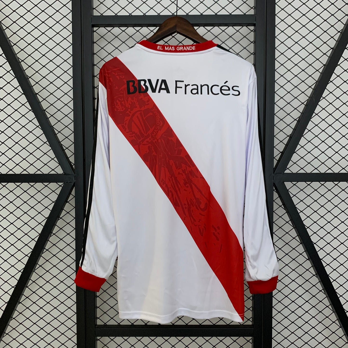 River Plate Local Retro Manga Larga 2013/14 Versión Fan
