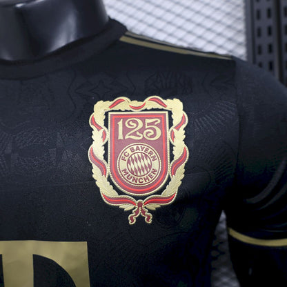 Bayern Munich "125 Aniversario Black Color" 2024/25 Versión Jugador
