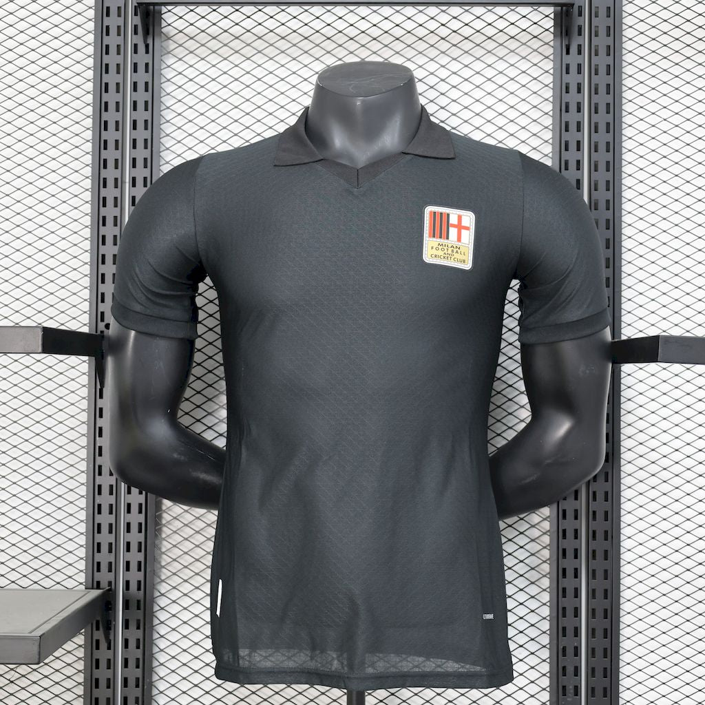 AC Milan 125 Aniversario Portero Negro 2024/25 Versión Jugador