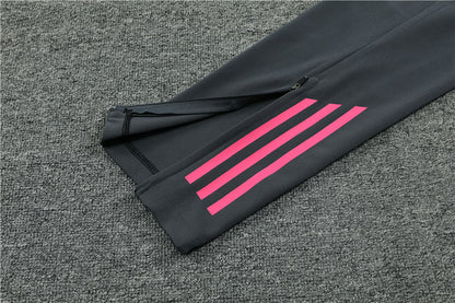 Buzo Completo Alemania Gris Rosado