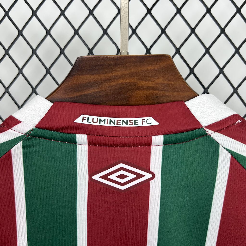 Fluminense Local Manga Larga 2025/26 Versión Fan