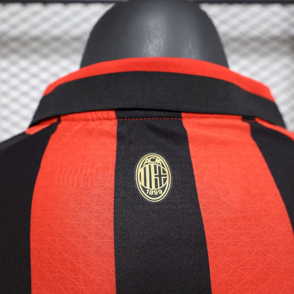 AC Milan Manga Larga 125 Aniversario 2024/25 Versión Jugador