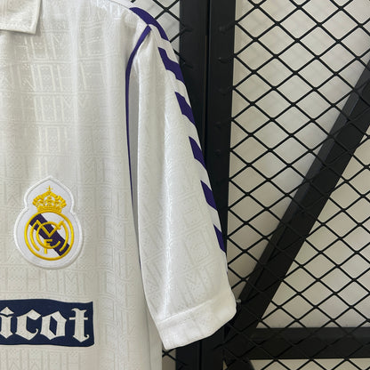 Real Madrid Local Retro 1989/90 Versión Fan