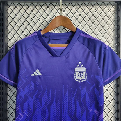 Argentina Kit Niños Visitante 2022